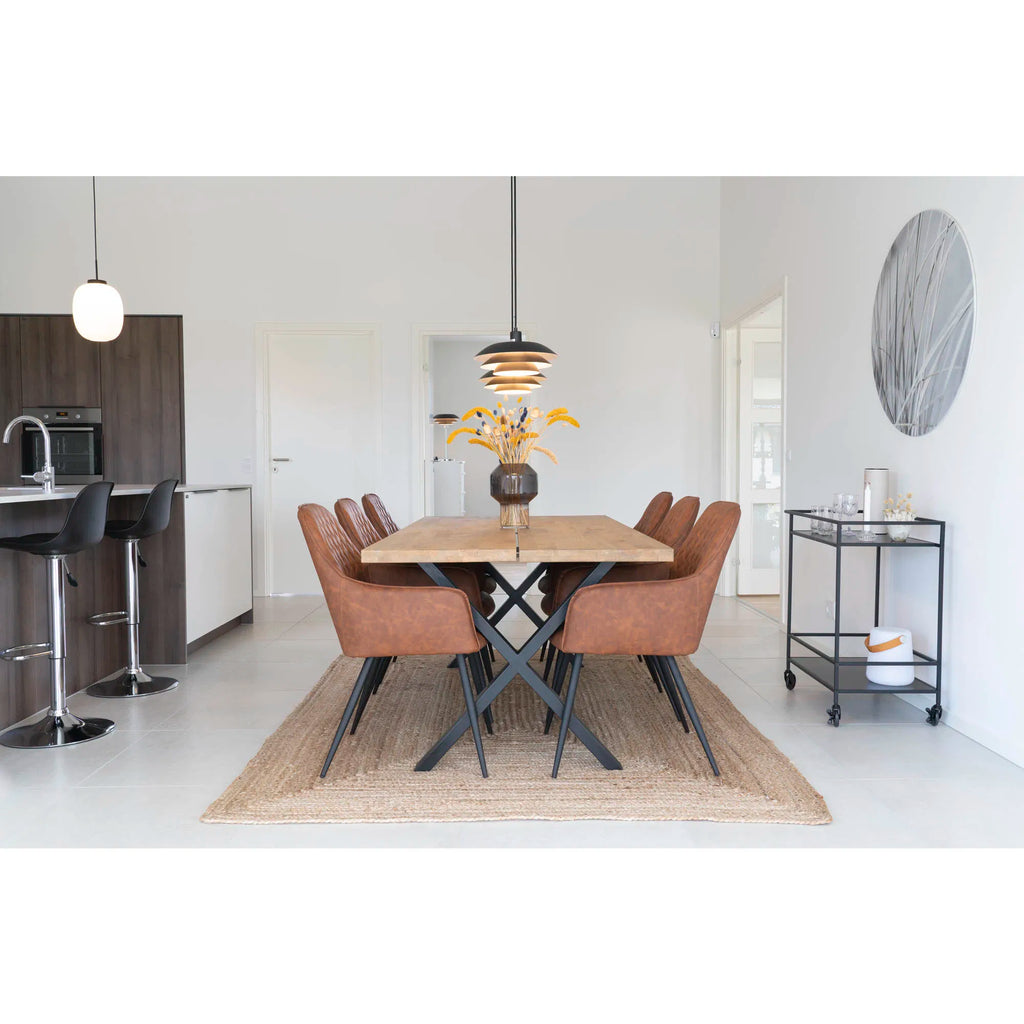 Harbo stol – vintagebrun