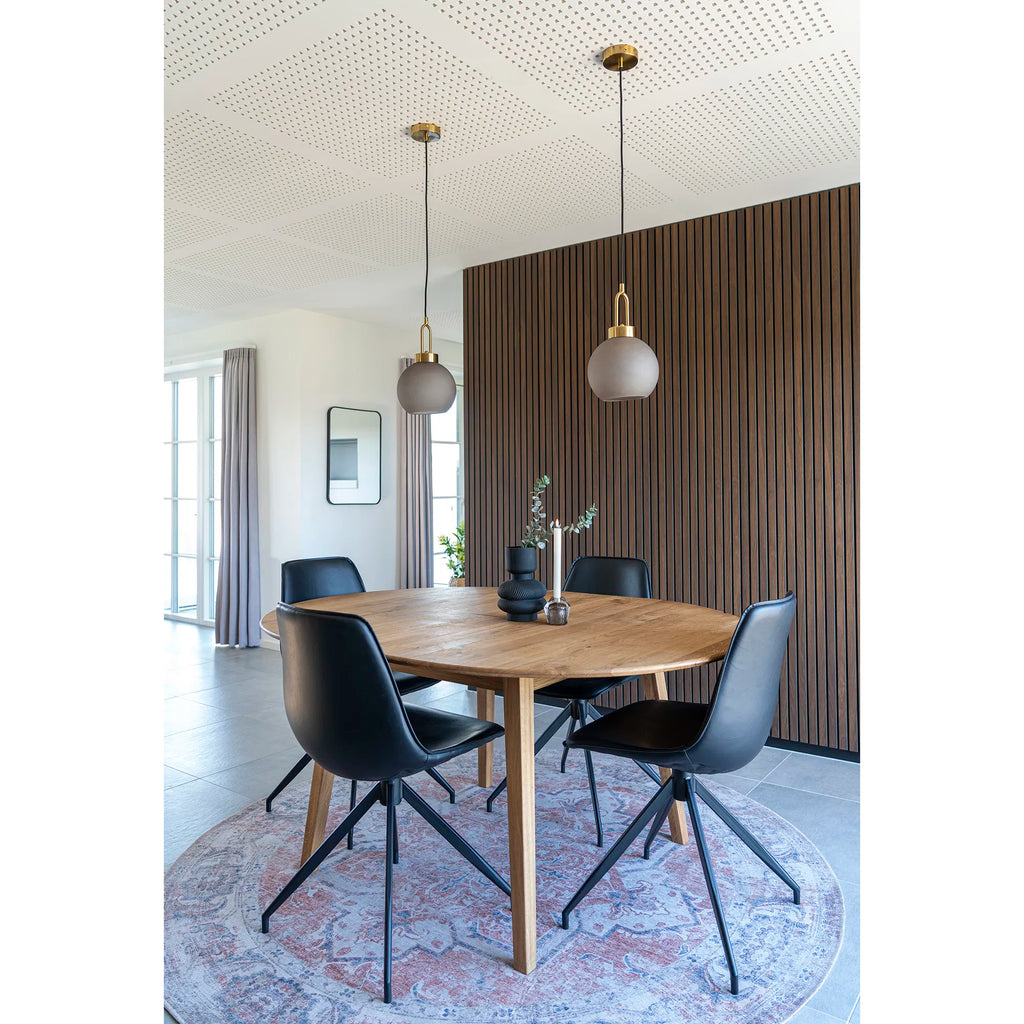 Monaco matstol - 2 Pack - svart