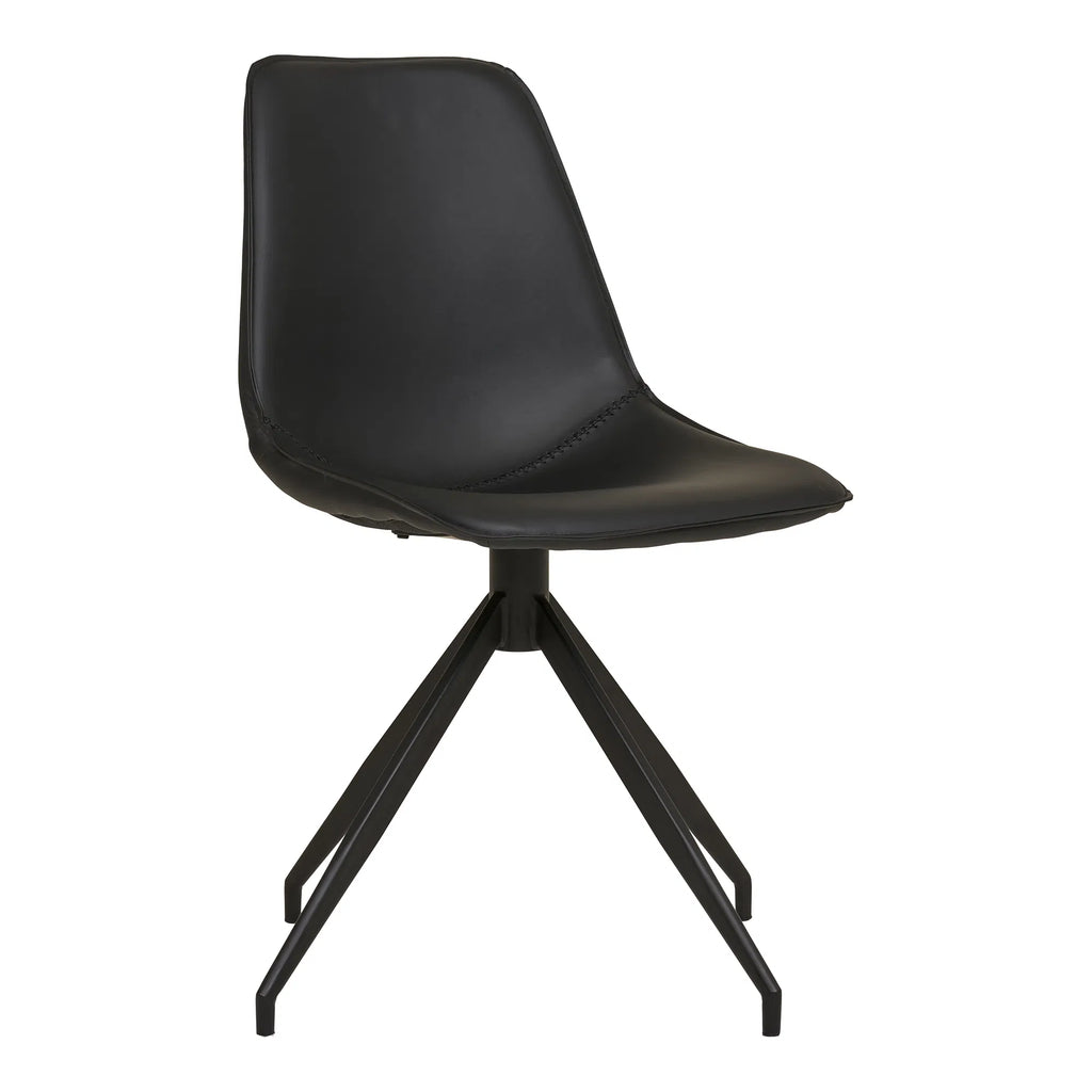 Monaco matstol - 2 Pack - svart