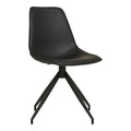 Monaco matstol - 2 Pack - svart