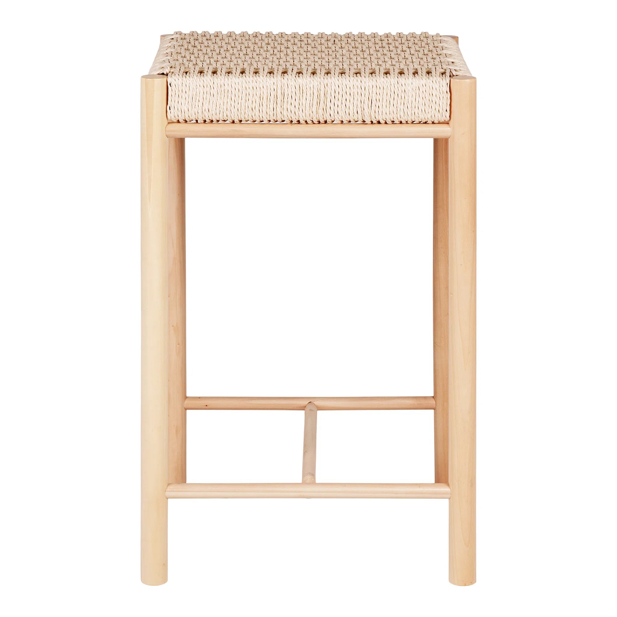 Abano Counter Chair – pall i naturträ