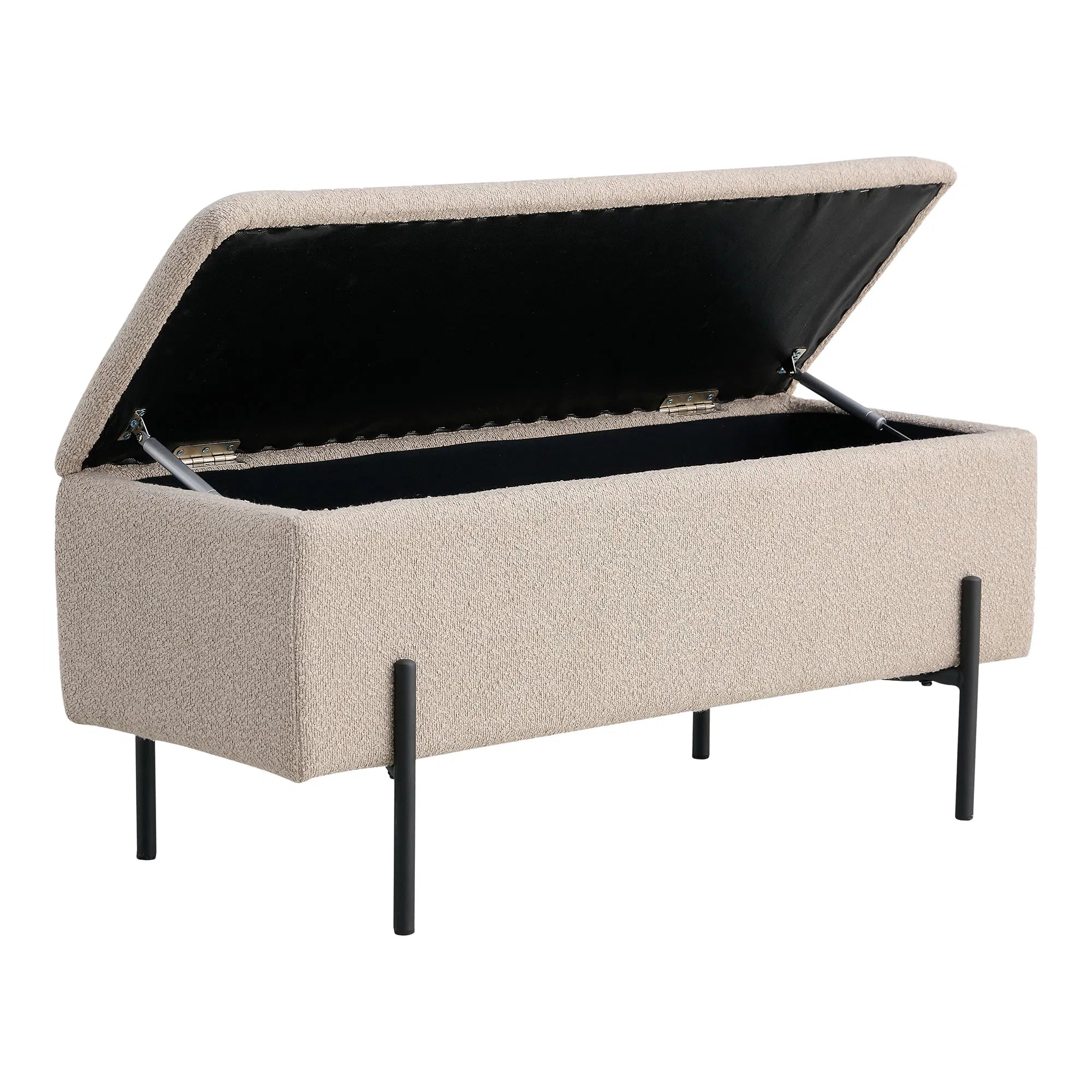 Watford sittbänk med förvaring – beige