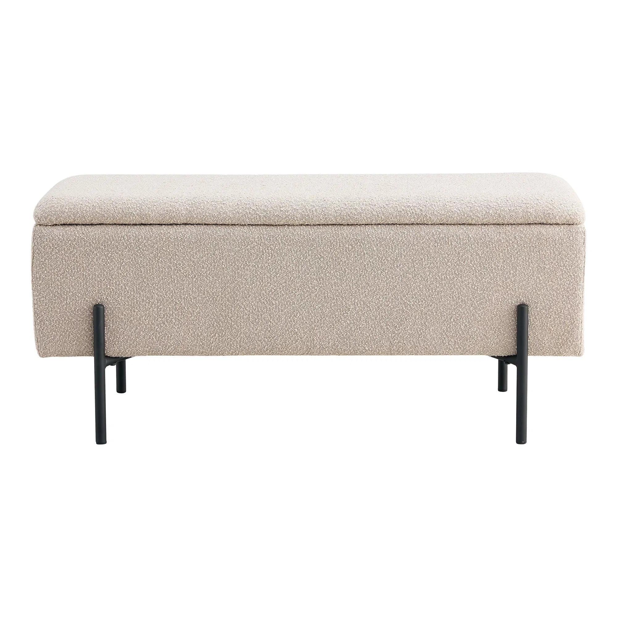 Watford sittbänk med förvaring – beige
