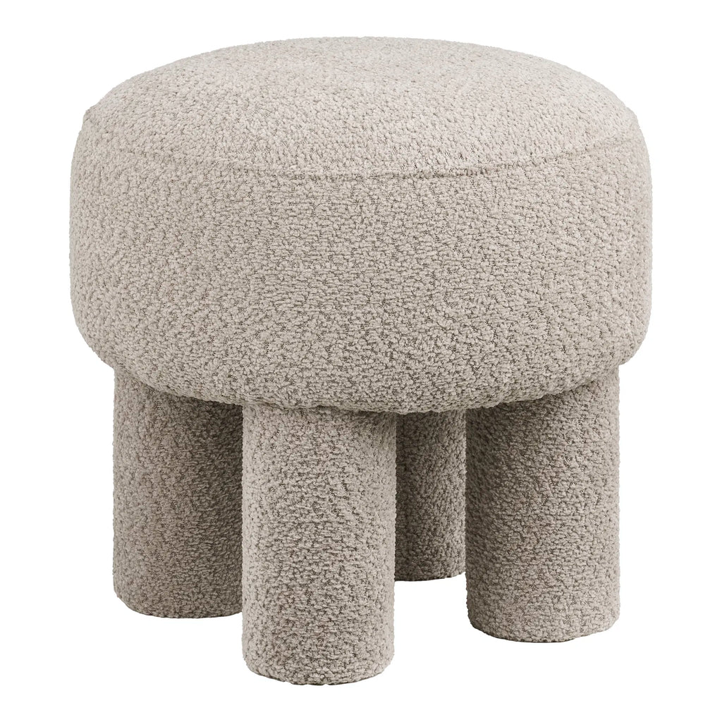Canberra sittpuff – ljusgrå