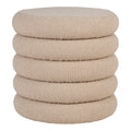 Brooklyn sittpuff med förvaring – beige