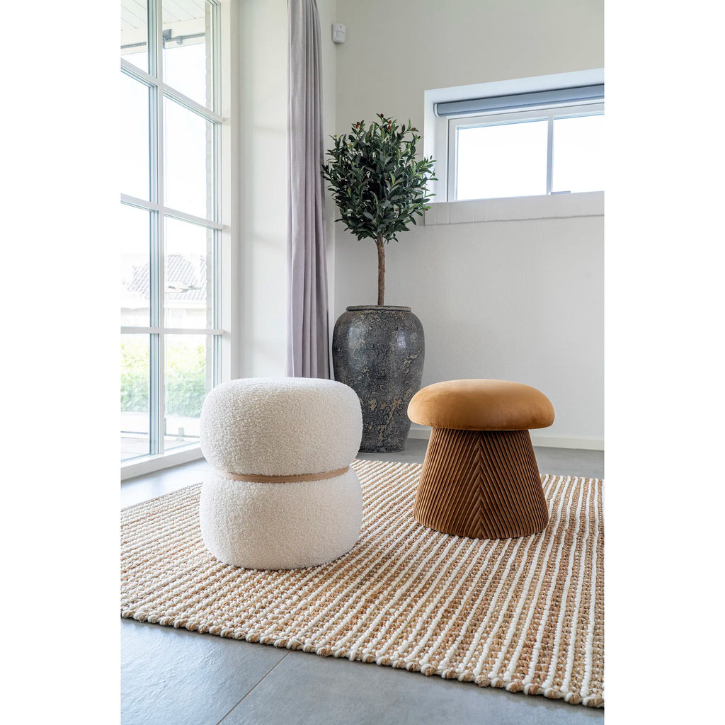 Hampton sittpuff – sammet