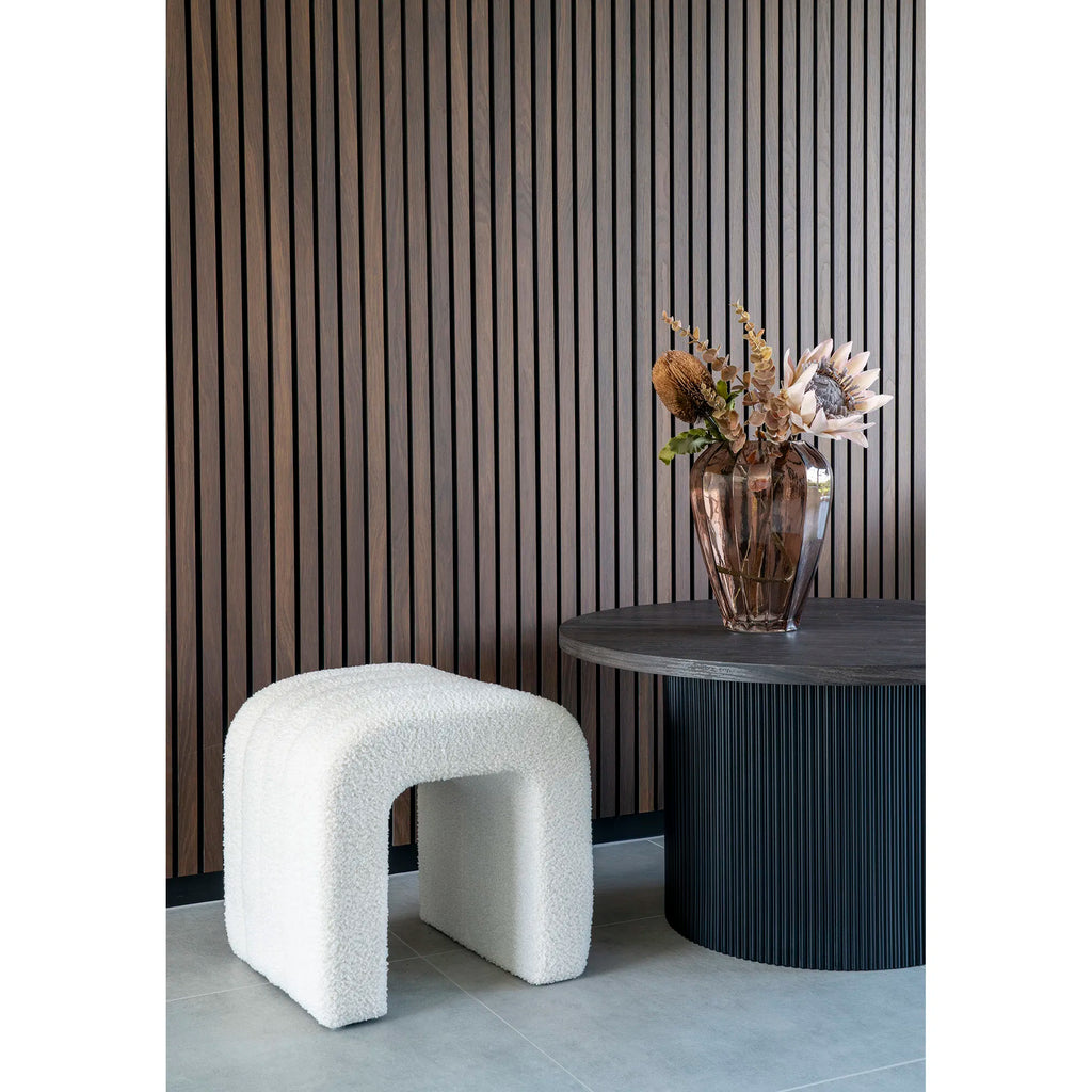 Colma sittpuff – vit