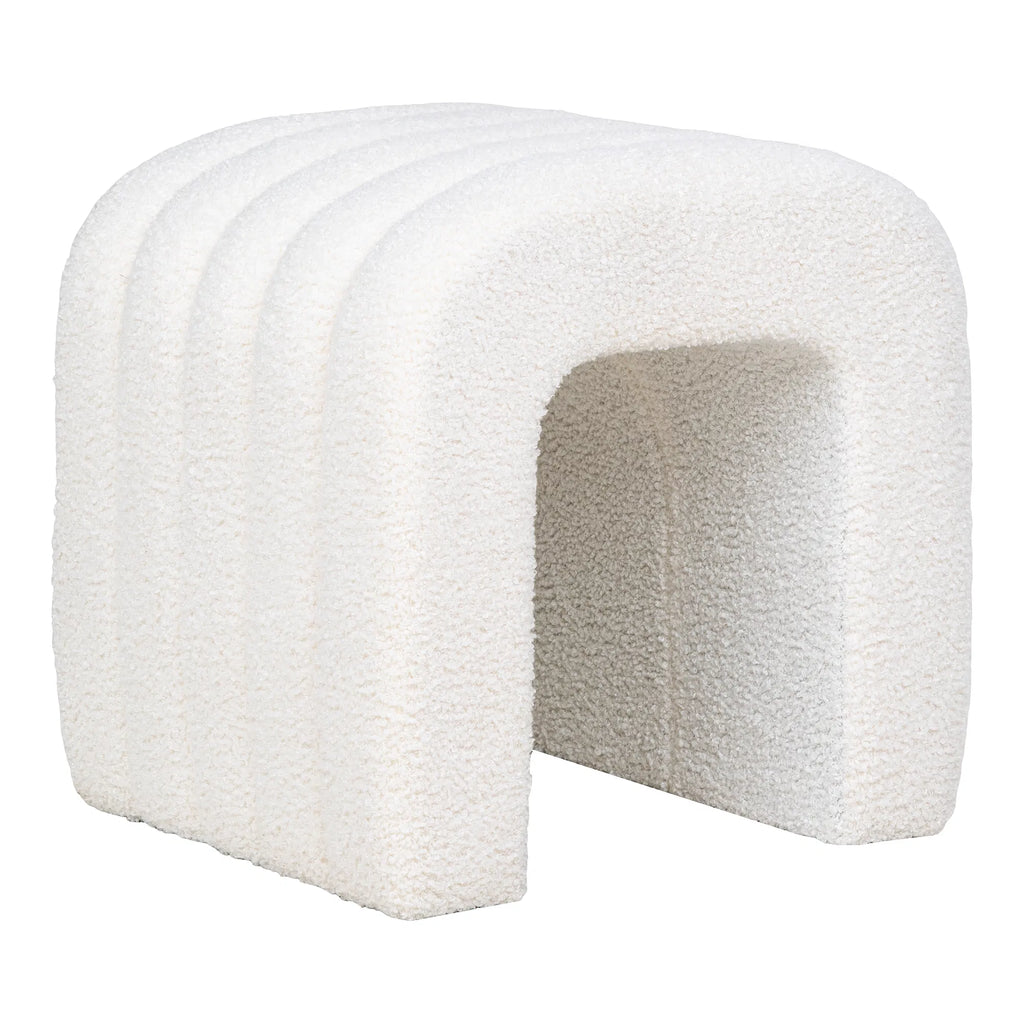 Colma sittpuff – vit