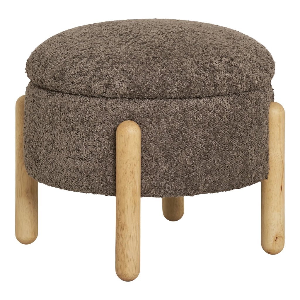 Enna sittpuff – brun