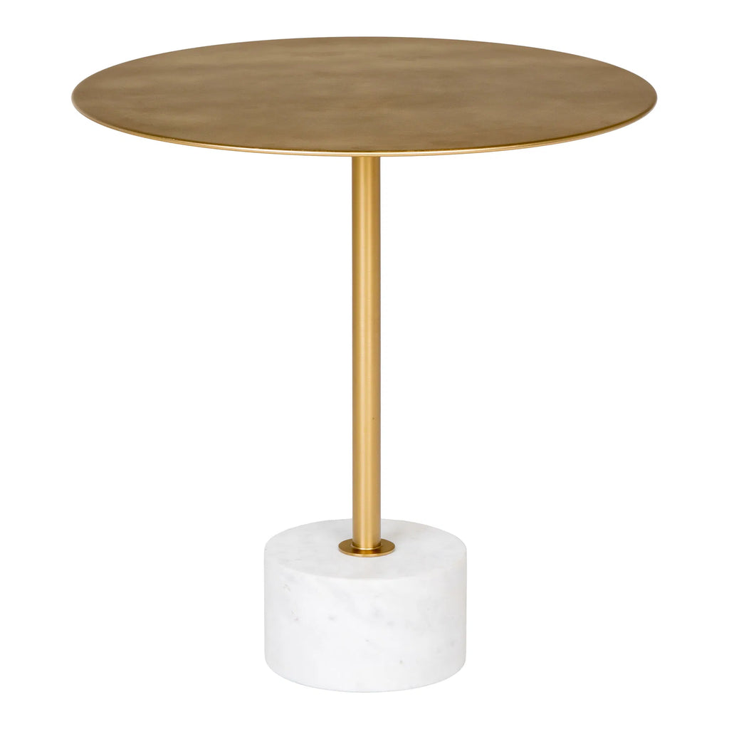 Lecco sidobord – marmor och metall