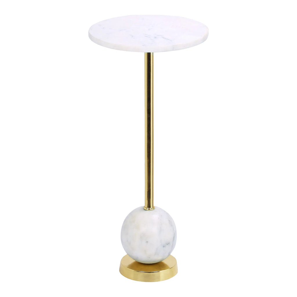 Salo sidobord – marmor och metall