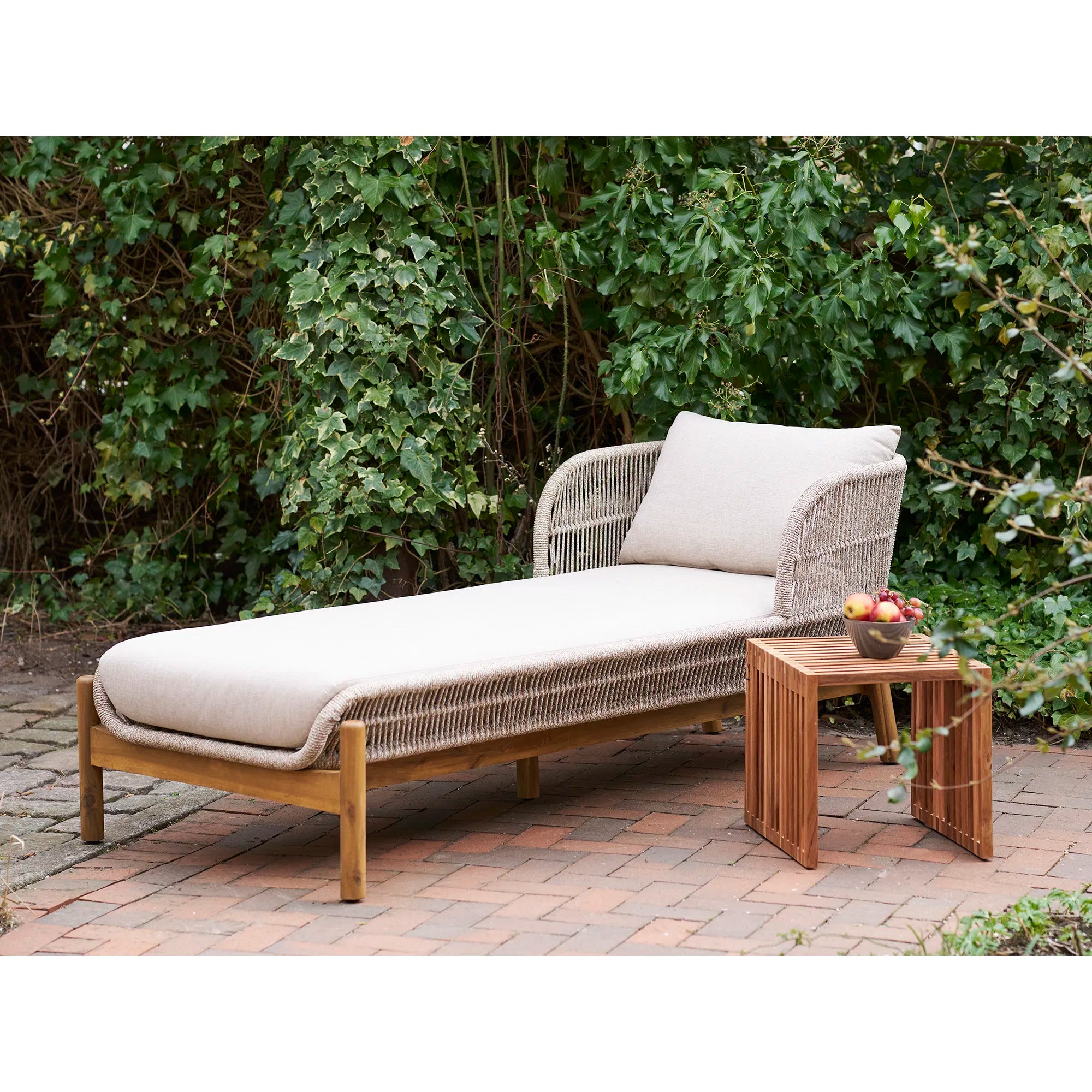Pego sidobord – teak, natur