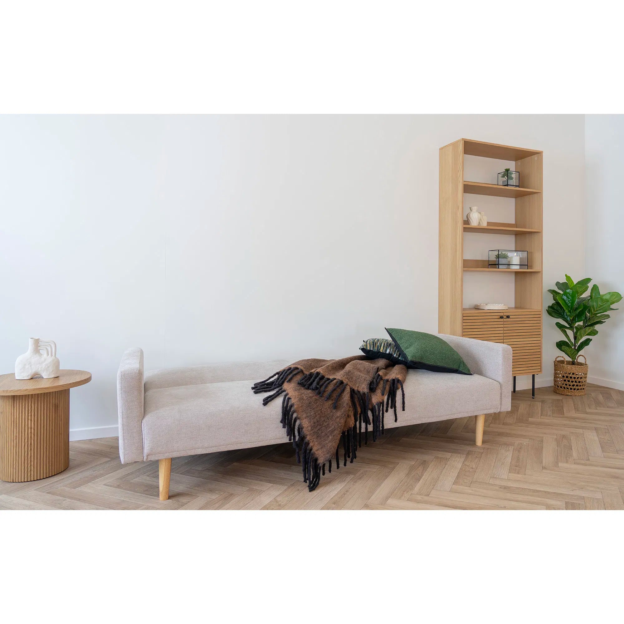 Carmel pläd – brun