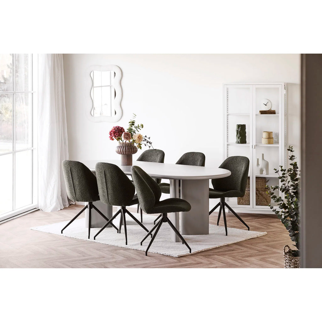 Vas i munblåst glas – brun