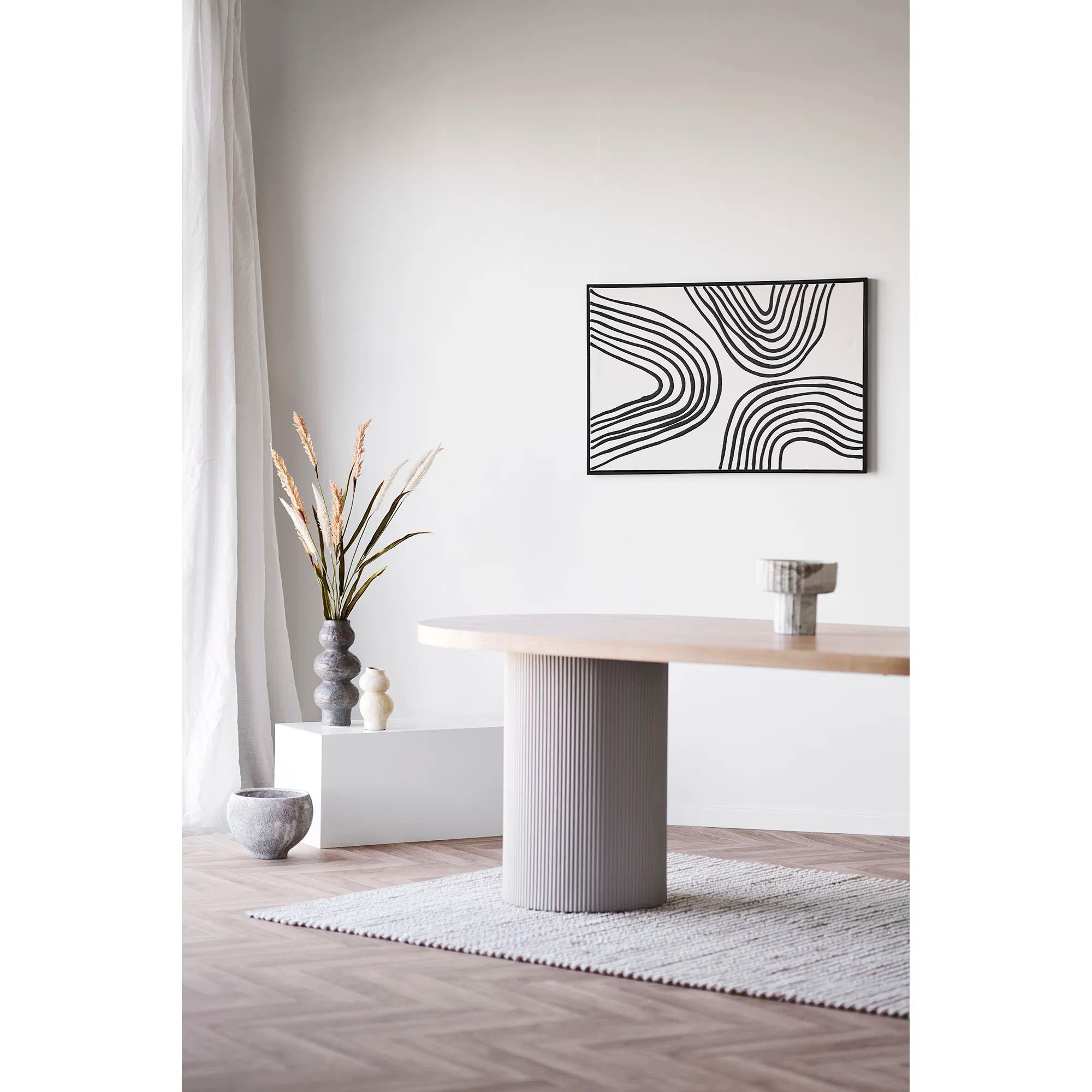 Vase liten vas i keramik – beige