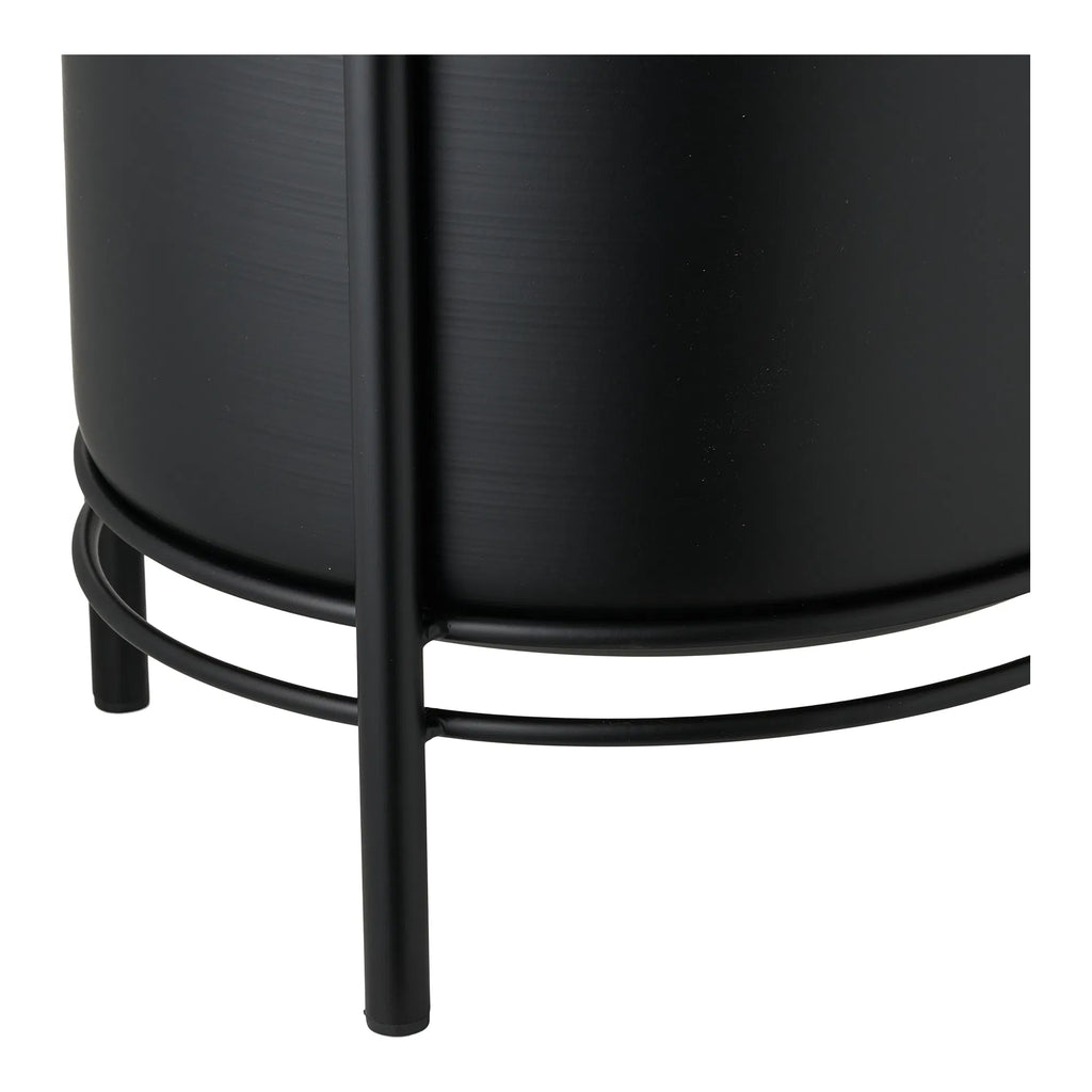 Flow krukor på stativ i stål – svart, 2-pack