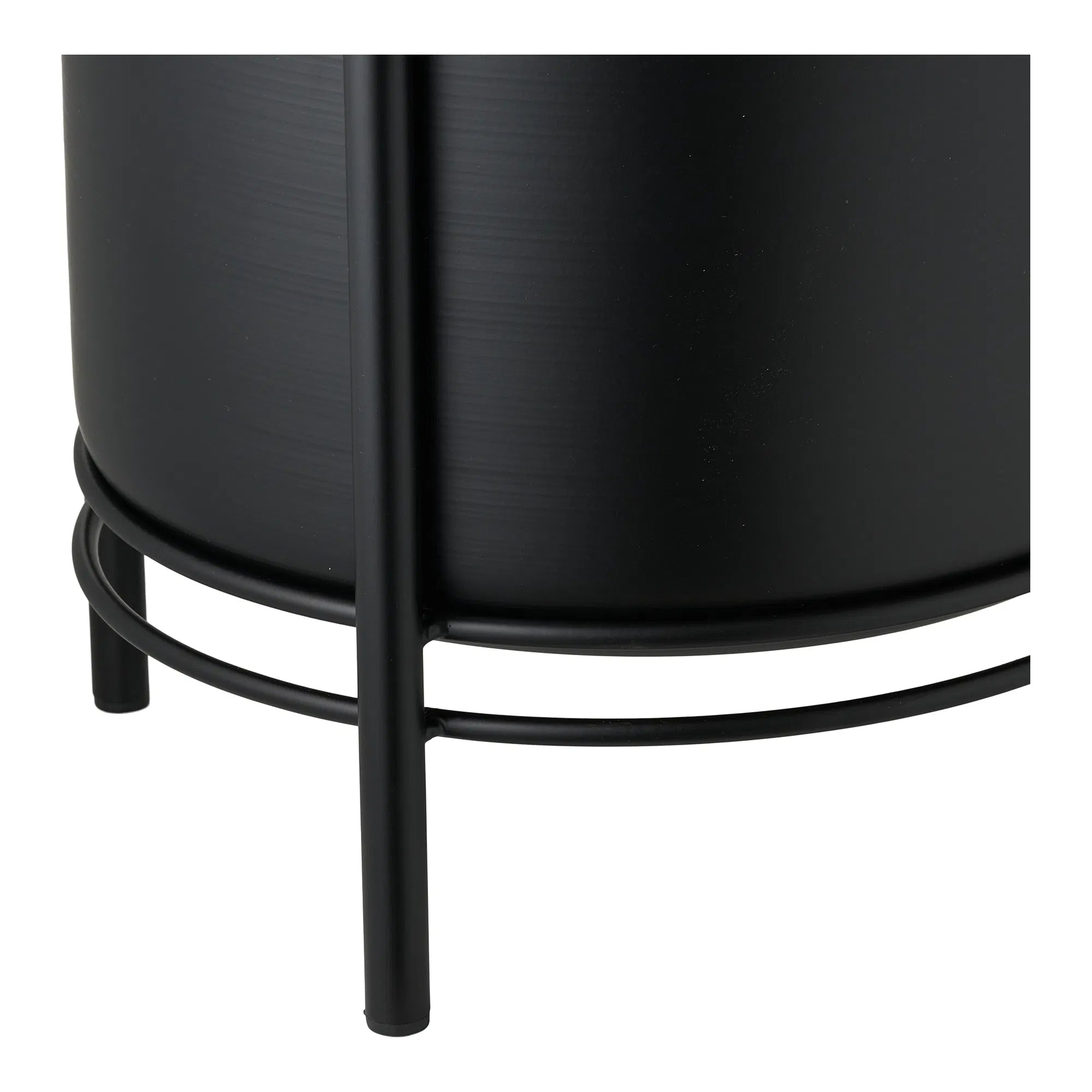 Flow krukor på stativ i stål – svart, 2-pack