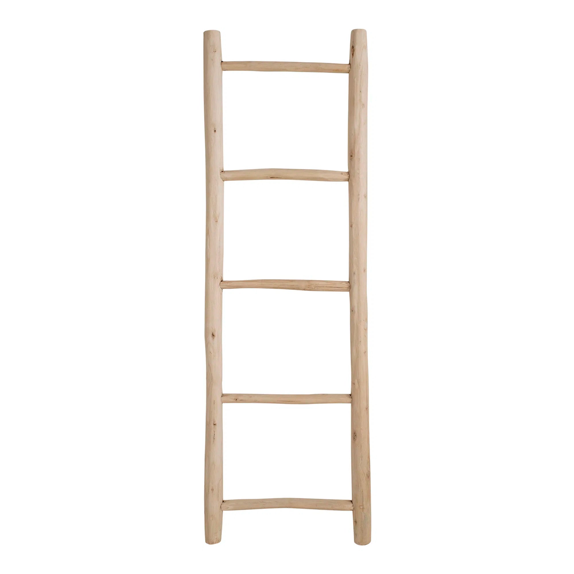 Dekorativ stege i teak