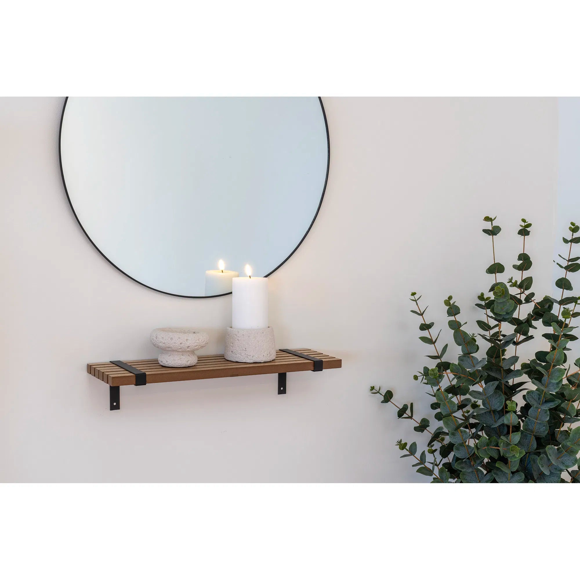 Ljusstakar i cement – grå (2-pack)