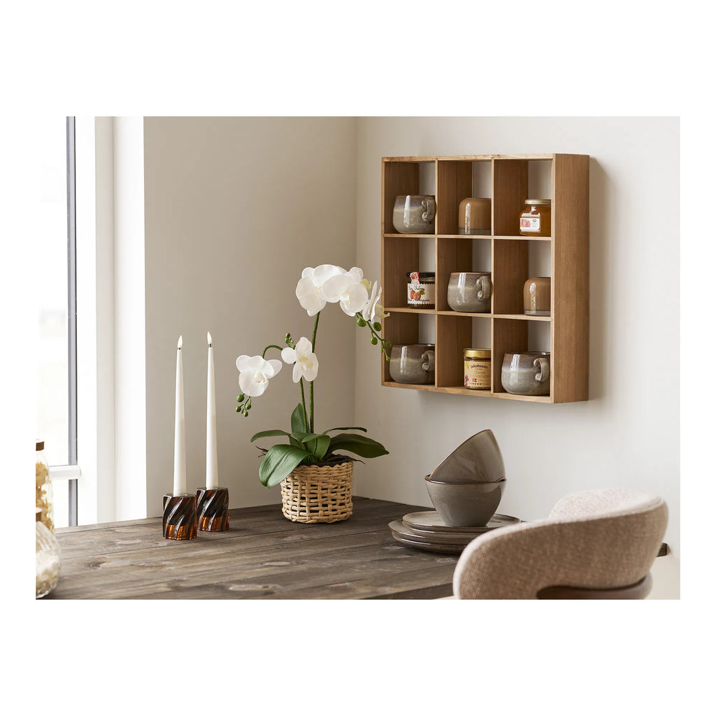 Cande – ljuslyktor i rökfärgat glas (2-pack)