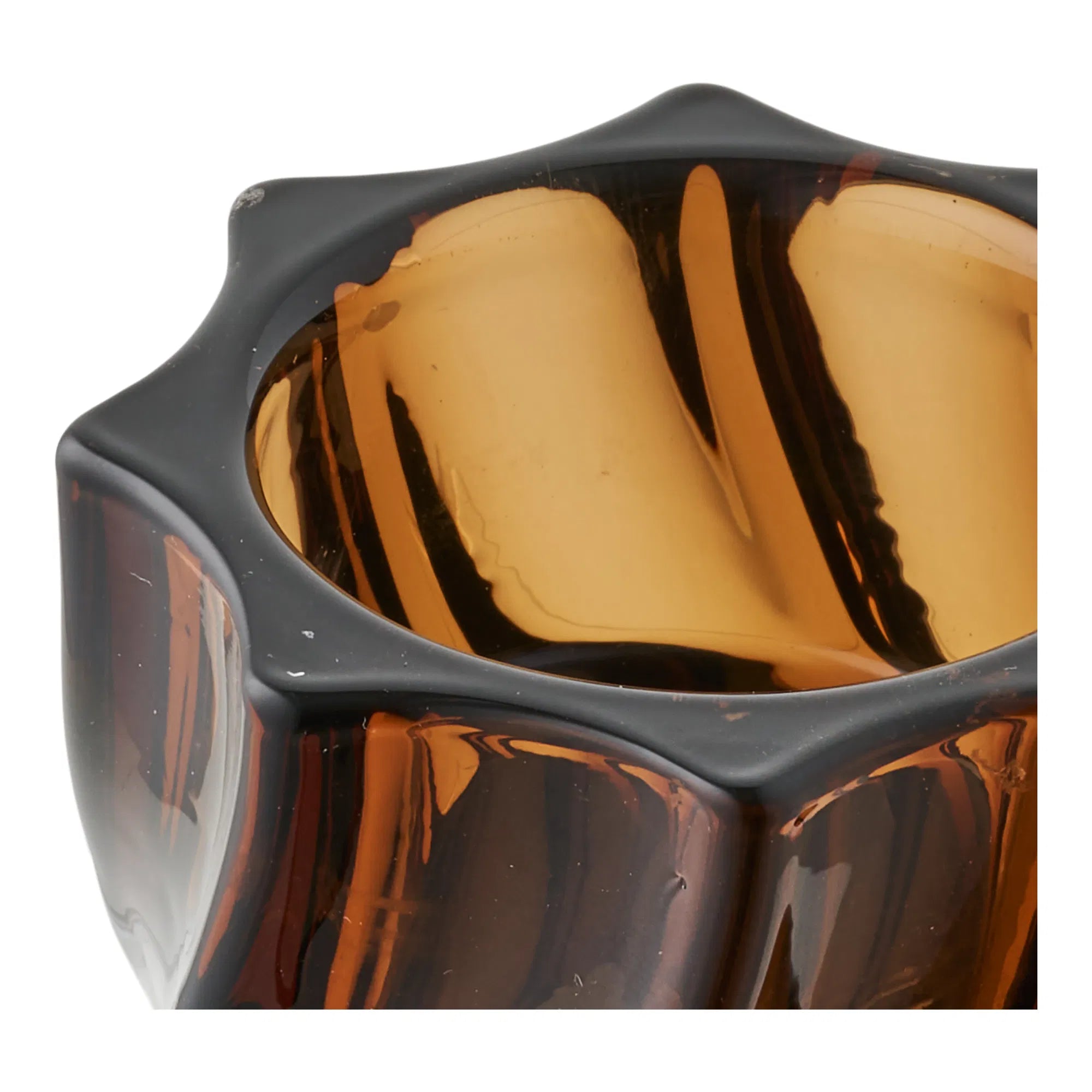 Cande – ljuslyktor i rökfärgat glas (2-pack)