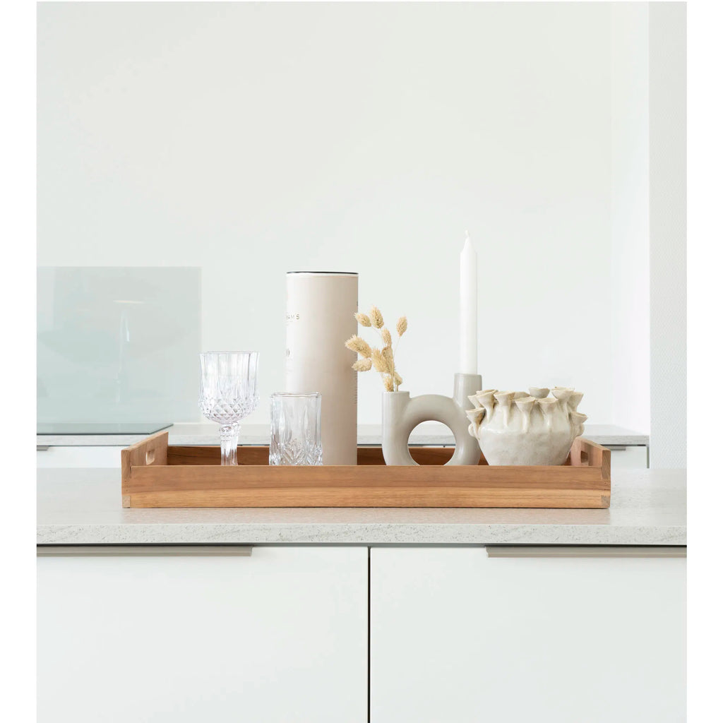 Faro serveringsbricka i teak – natur