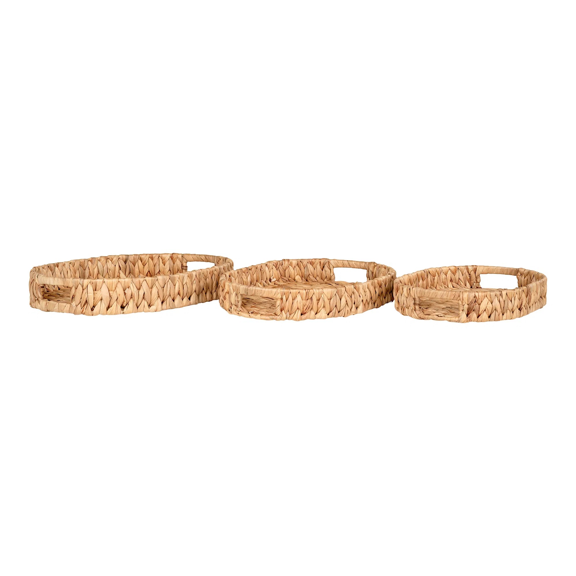 Estoril Brickset – Naturflätad för Servering & Förvaring (3-pack)