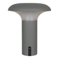 Ramsey LED-lampa – uppladdningsbar bordslampa i matt grått