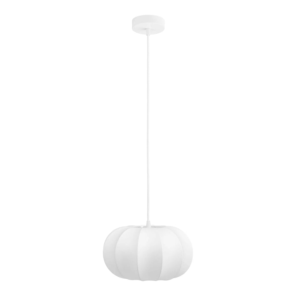 Coventry taklampa – vit pendel Ø28 cm