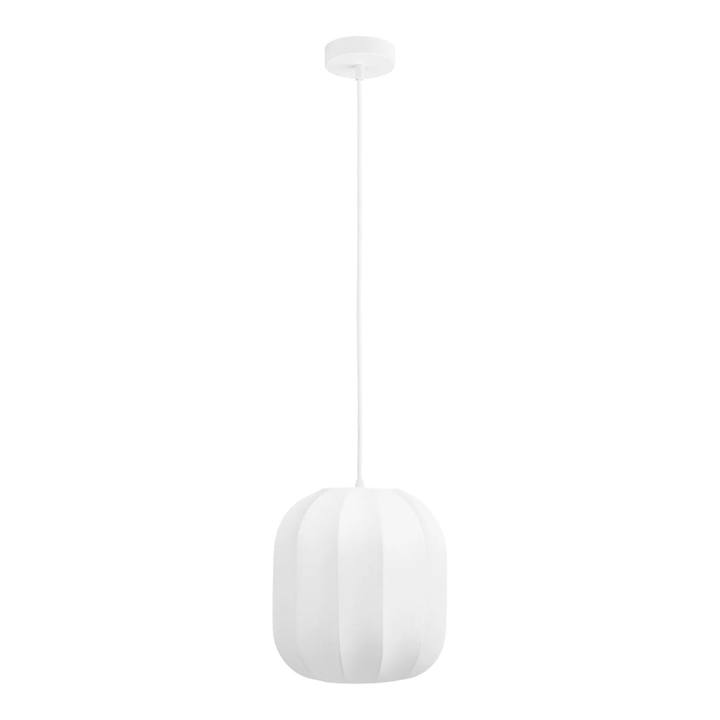 Coventry taklampa – vit pendel Ø25 cm