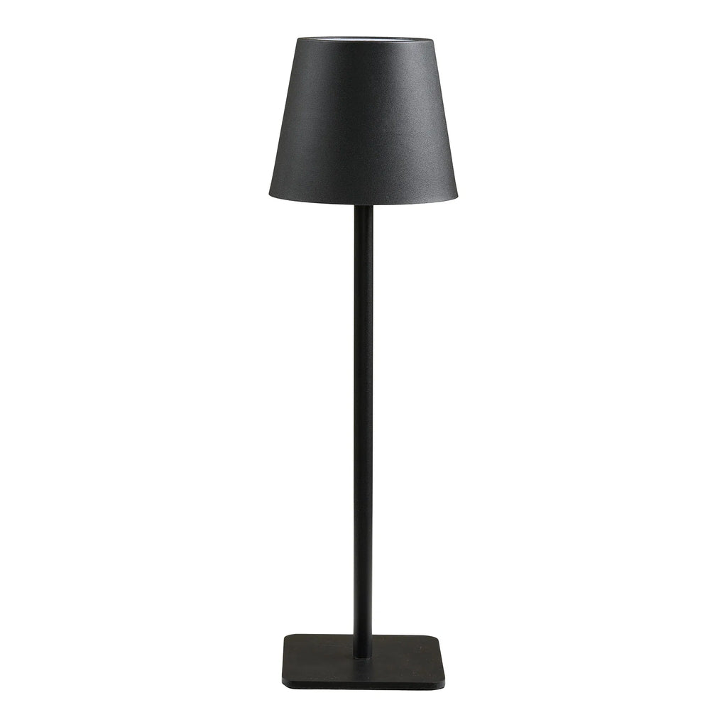 Bradford bordslampa – uppladdningsbar LED-bordslampa i svart metall