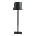 Bradford bordslampa – uppladdningsbar LED-bordslampa i svart metall