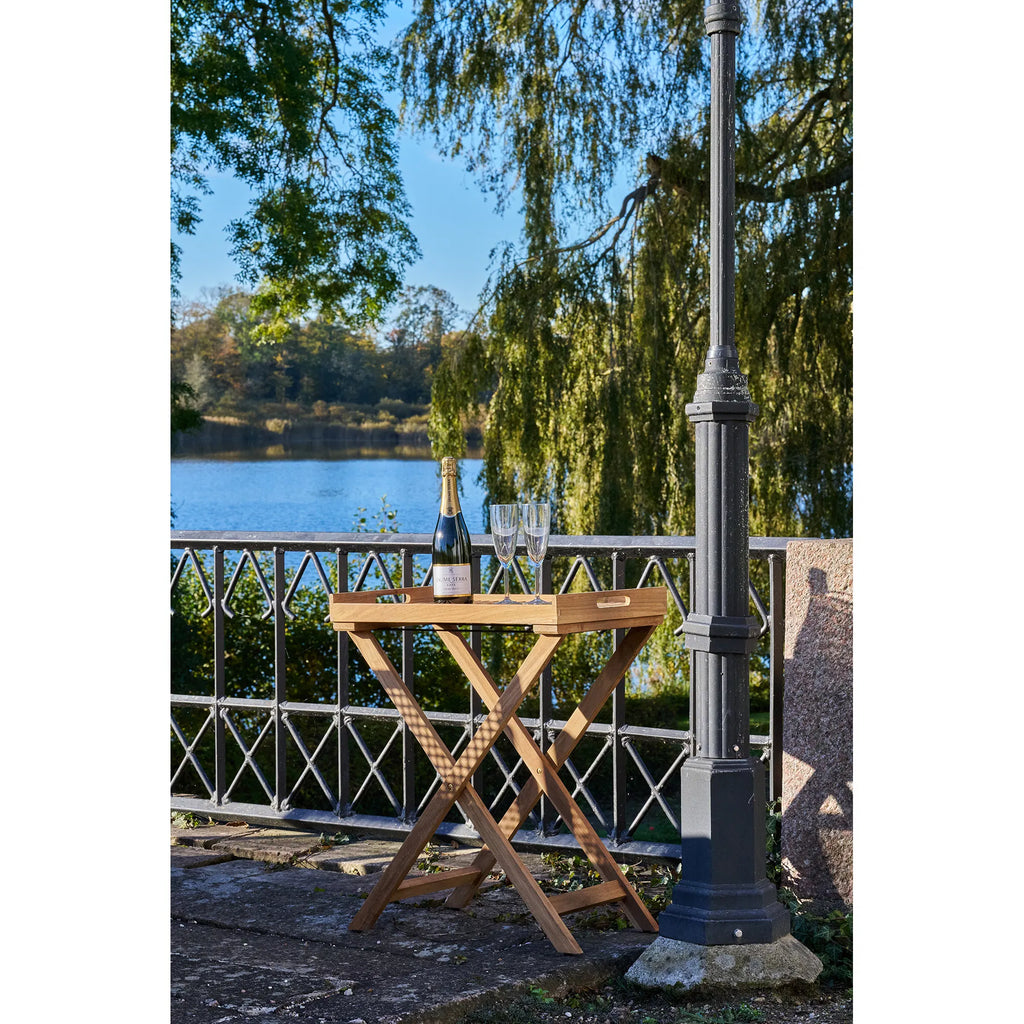 Ronda brickbord – hopfällbart serveringsbord i massiv teak