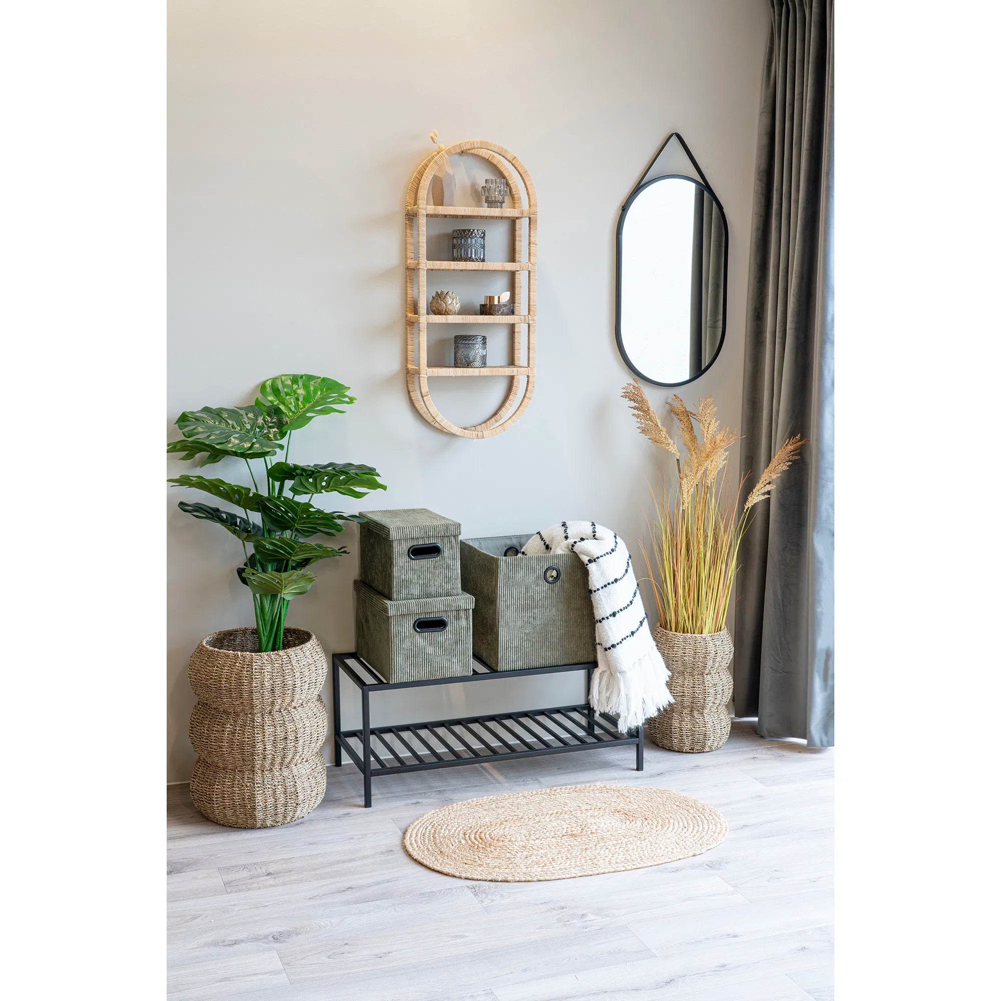 Sorghumgräs konstväxt – natur