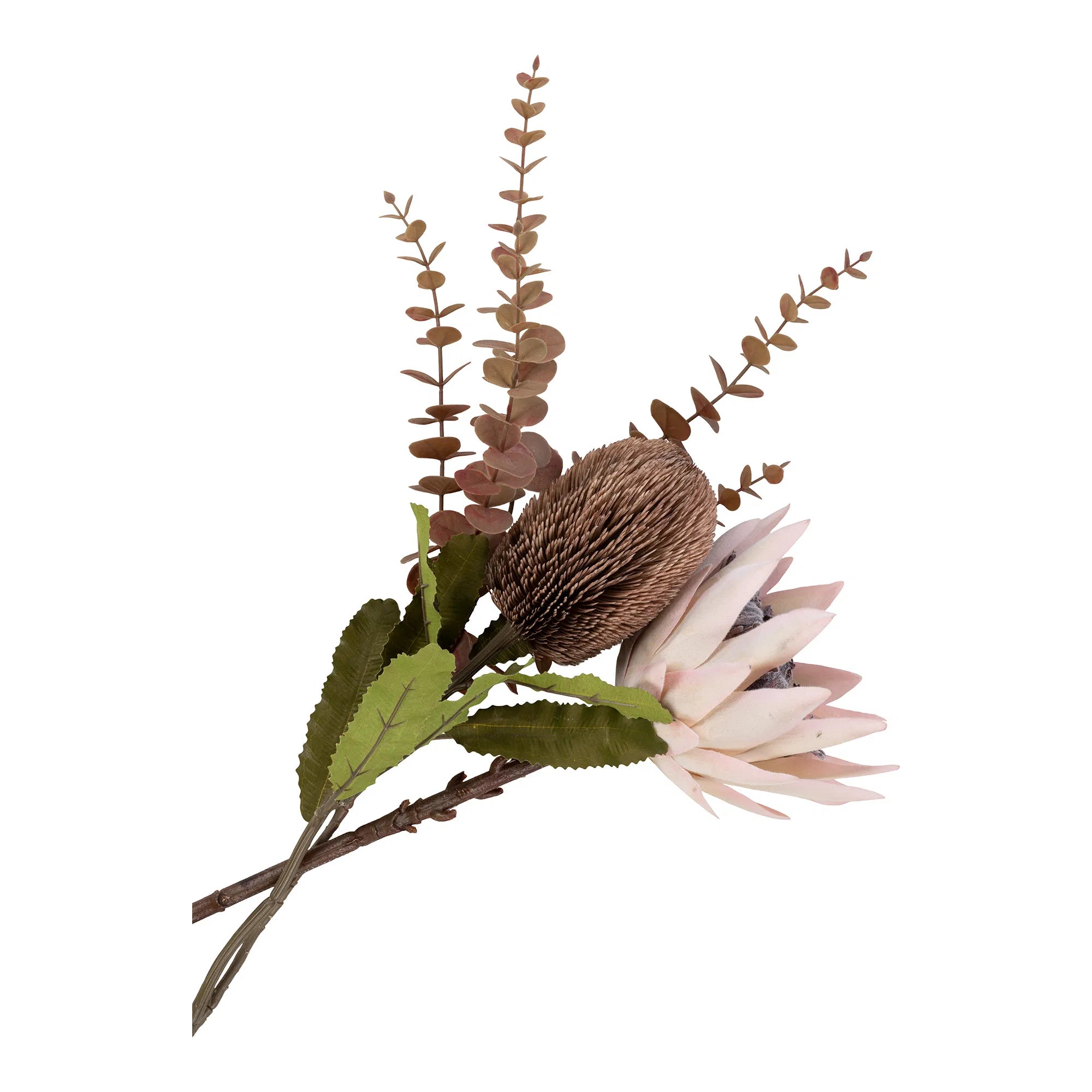 King protea bukett – konstblommor