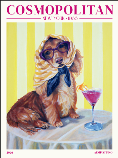 Cosmopolitan poster - Skapa värme och harmoni på väggen