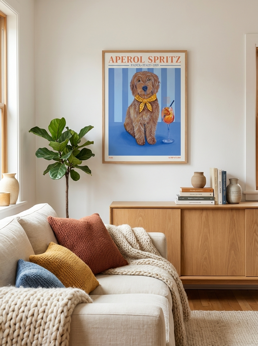 Aperol Spritz poster - Detaljen som lyfter hela rummet