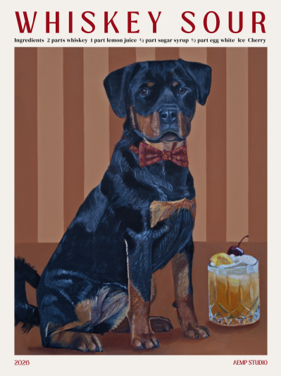 Whiskey sour poster - Detaljen som lyfter hela rummet